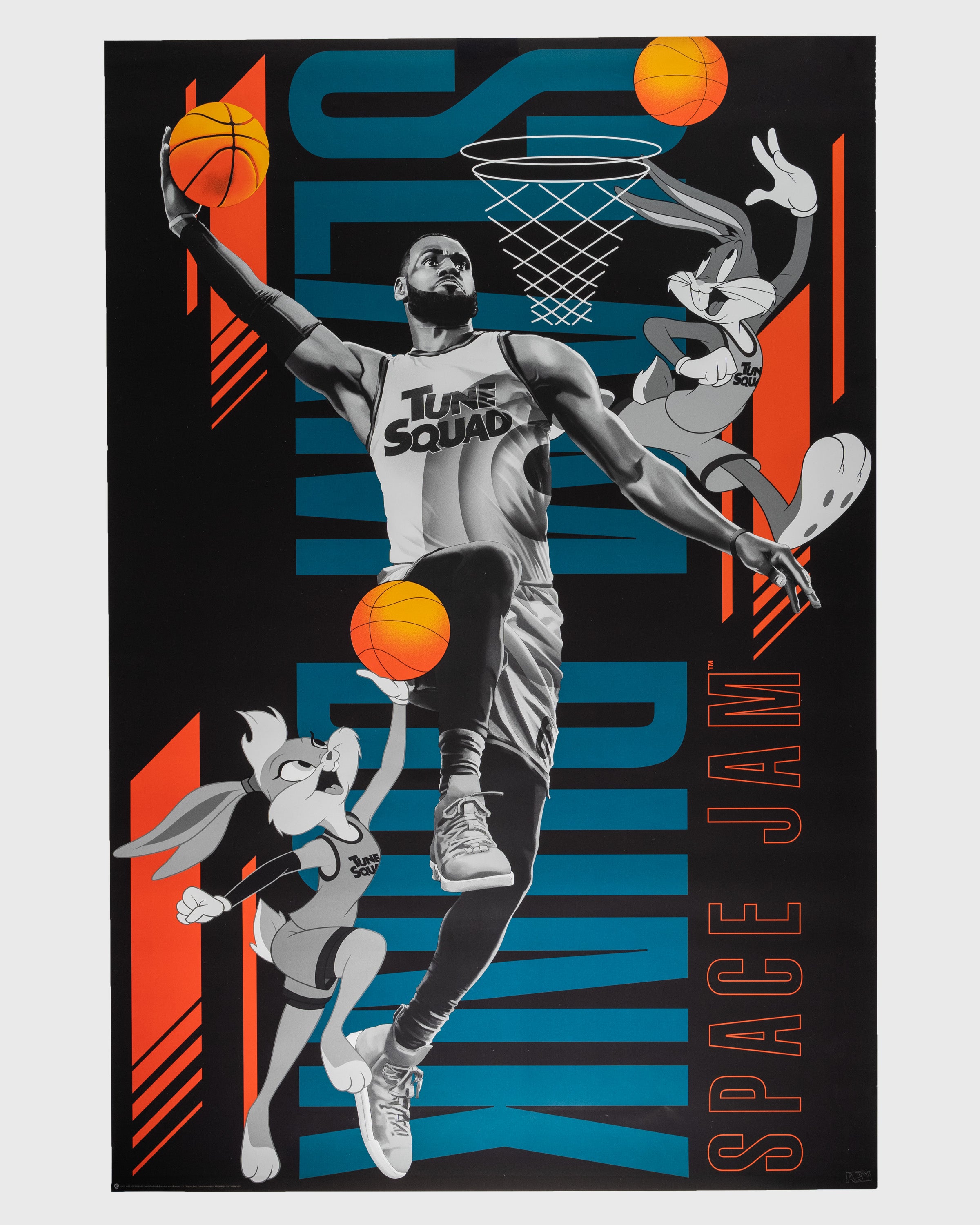 Space Jam (2021) – "Kosmiczny mecz" | Plakat Filmowy 90x60 cm