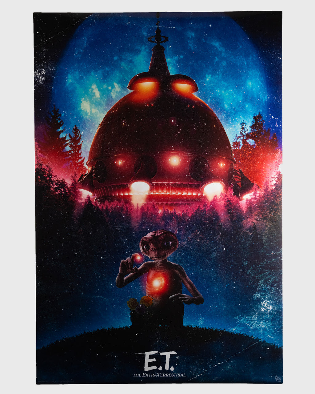 E.T. (1982) - "Blisko domu" | Plakat Filmowy 90x60 cm