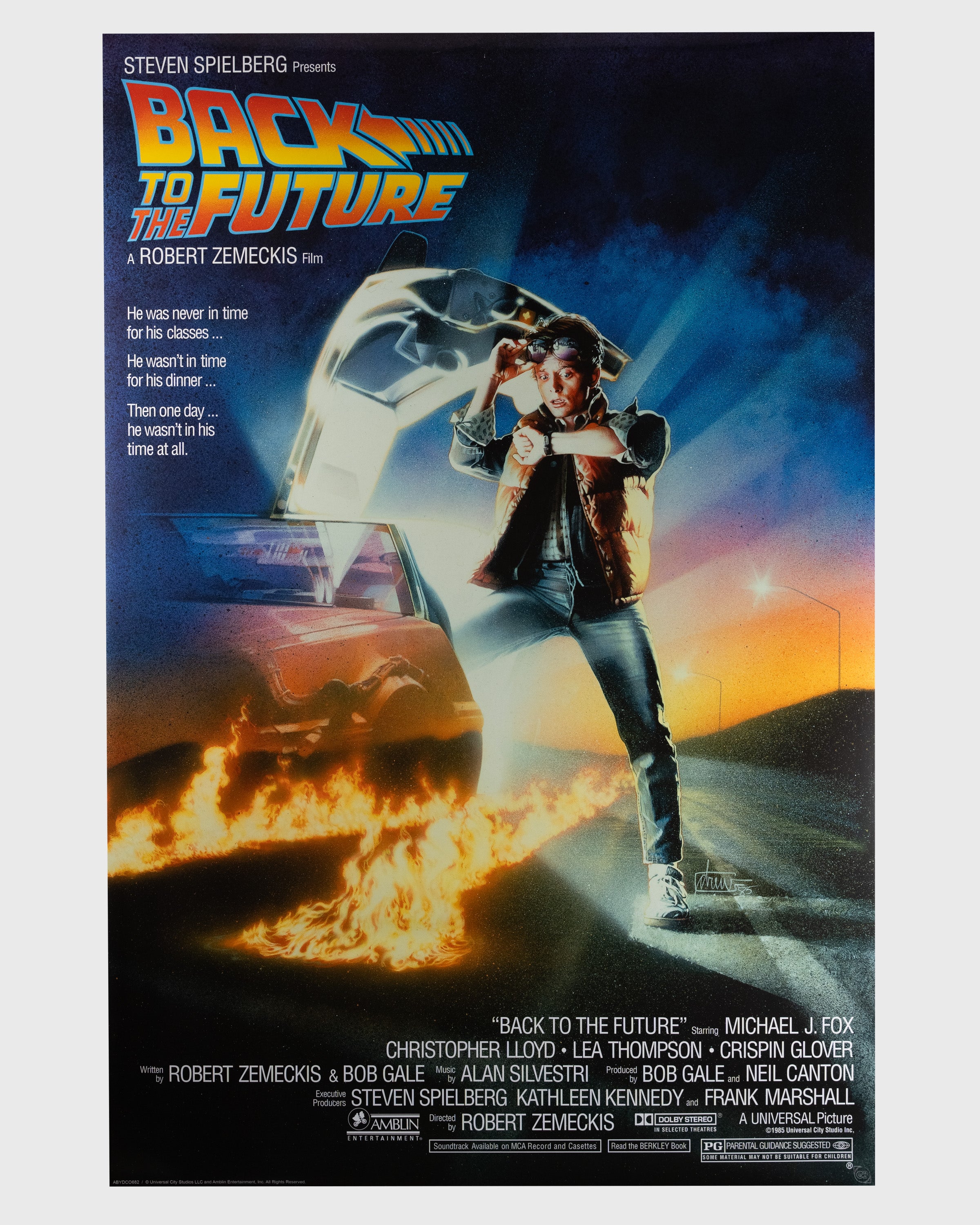Powrót do przyszłości (1985) – "88 mil na godzinę" | Plakat Filmowy 90x60 cm
