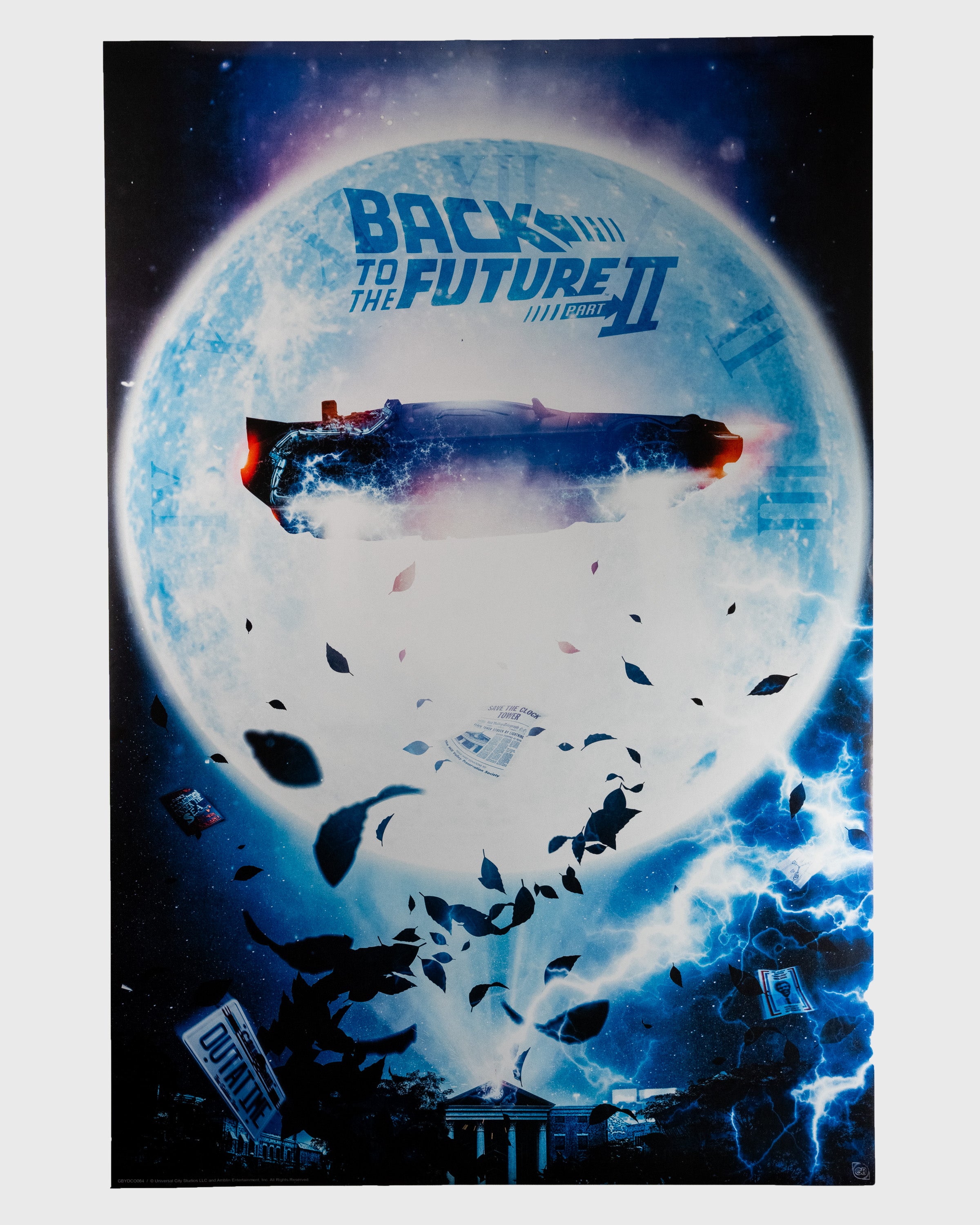 Powrót do przyszłości II (1989) – "DeLorean" | Plakat Filmowy 90x60 cm