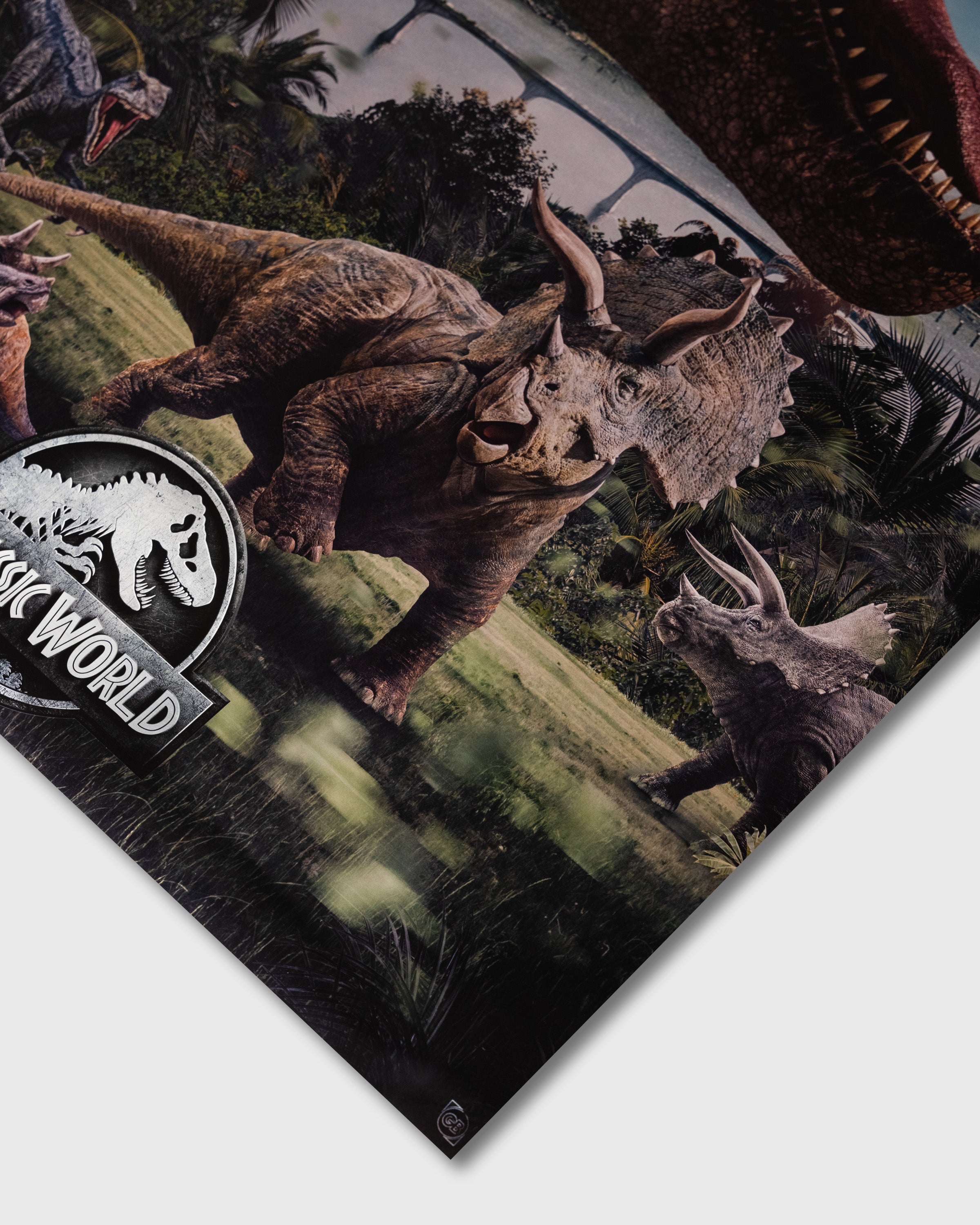 Jurassic World (2015) – "T-Rex" | Plakat Filmowy 90x60 cm