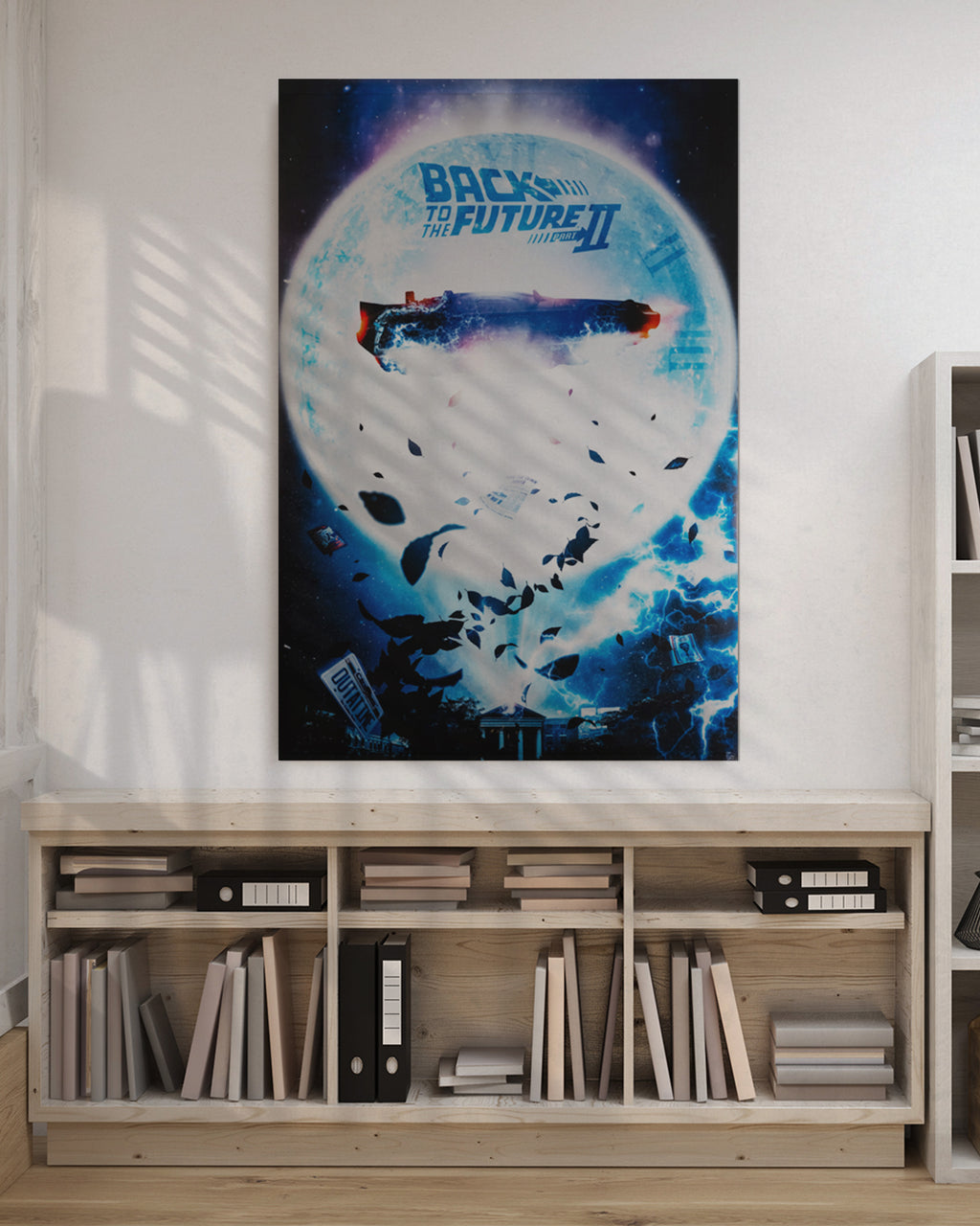 Powrót do przyszłości II (1989) – "DeLorean" | Plakat Filmowy 90x60 cm