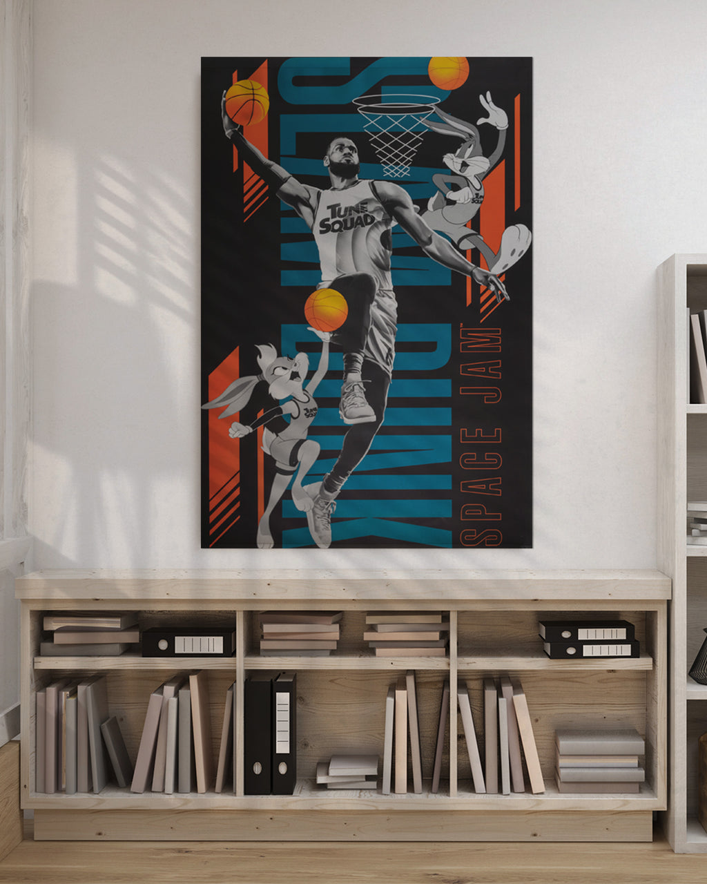 Space Jam (2021) – "Kosmiczny mecz" | Plakat Filmowy 90x60 cm