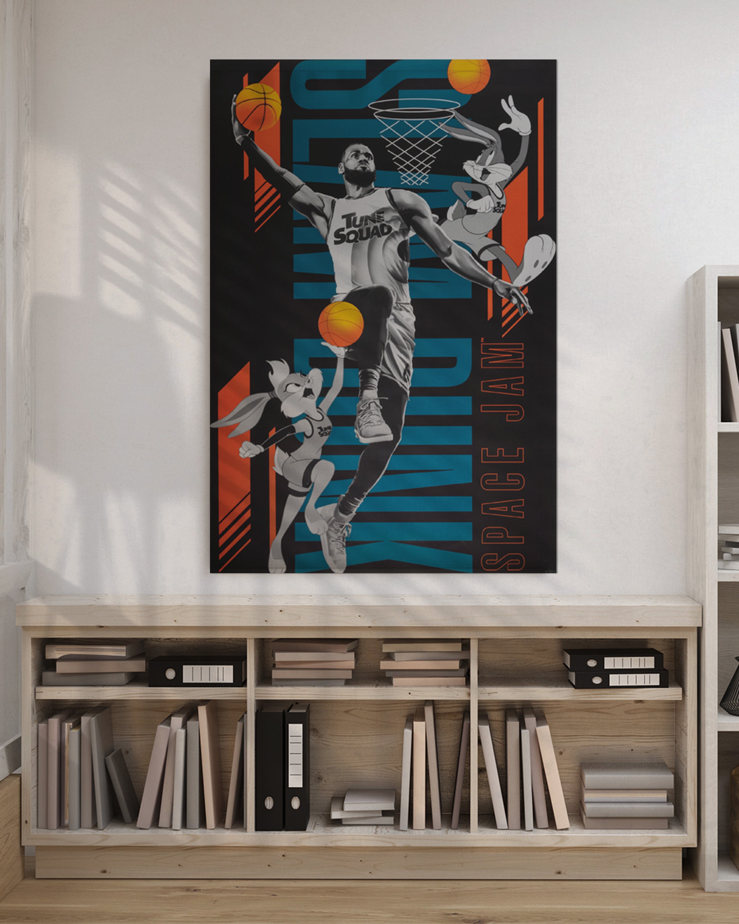 Space Jam (2021) – "Kosmiczny mecz" | Plakat Filmowy 90x60 cm