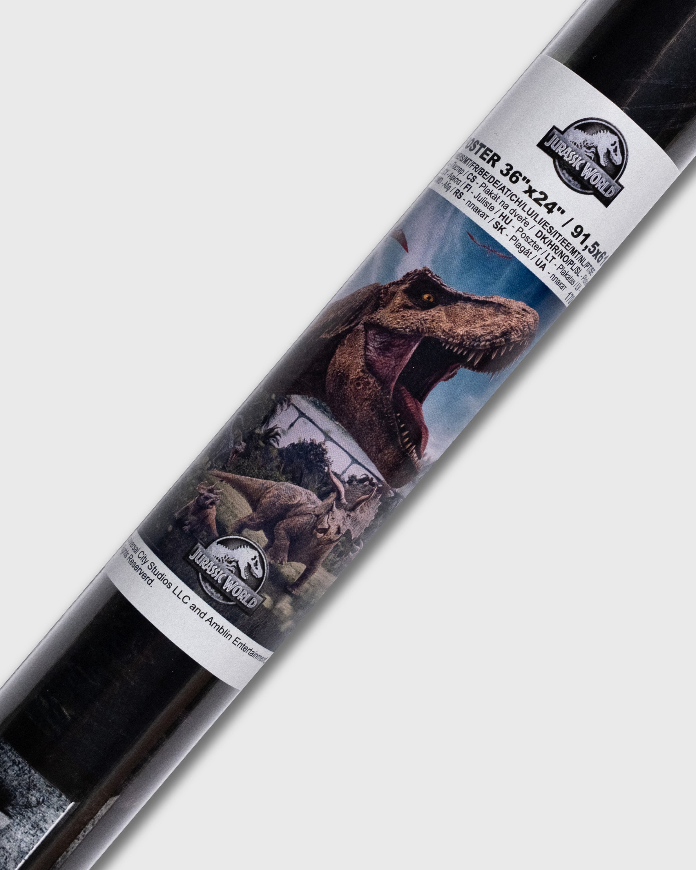 Jurassic World (2015) – "T-Rex" | Plakat Filmowy 90x60 cm