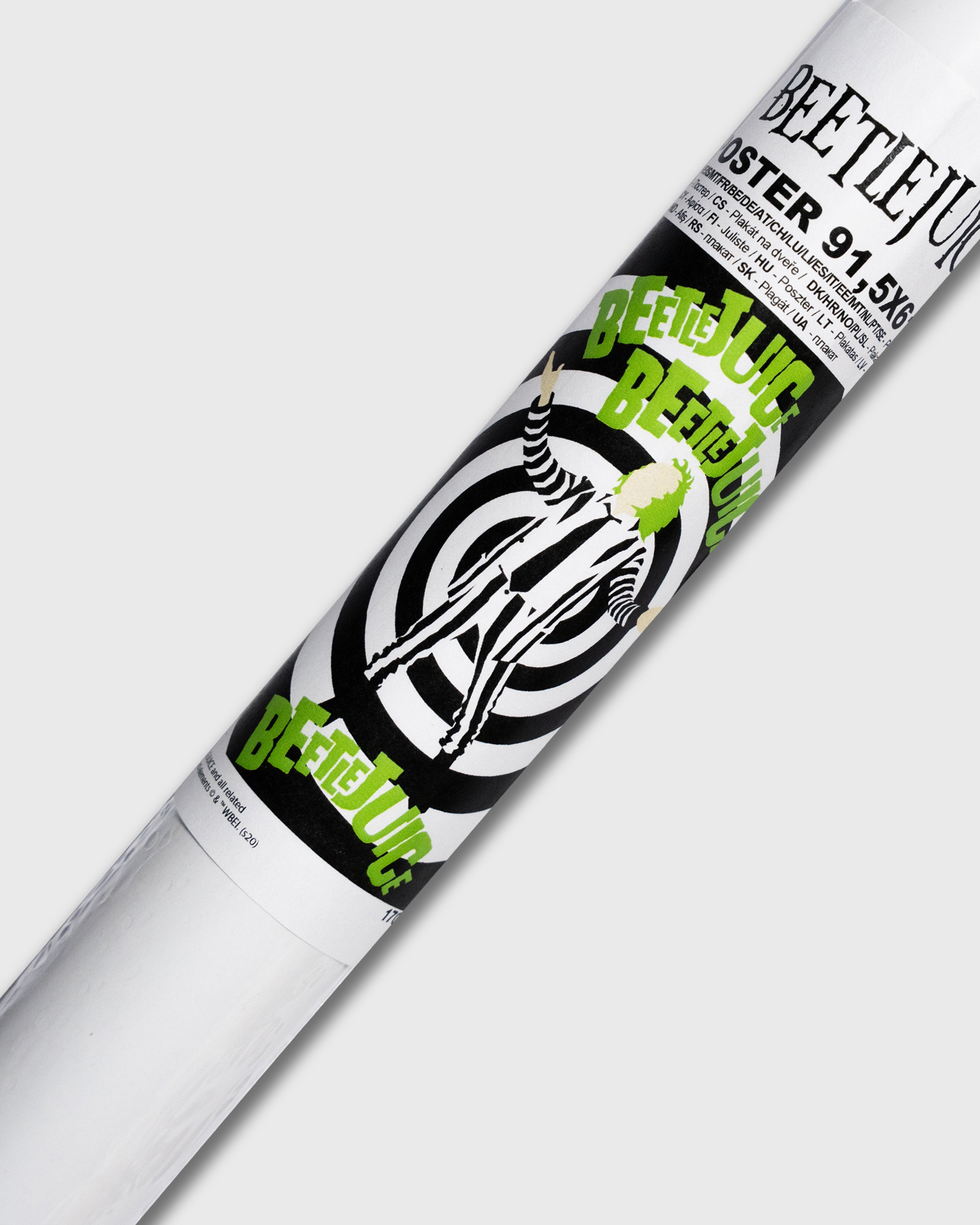 Beetlejuice (1988) – "Hypnotic Spiral" | Plakat Filmowy 90x60 cm