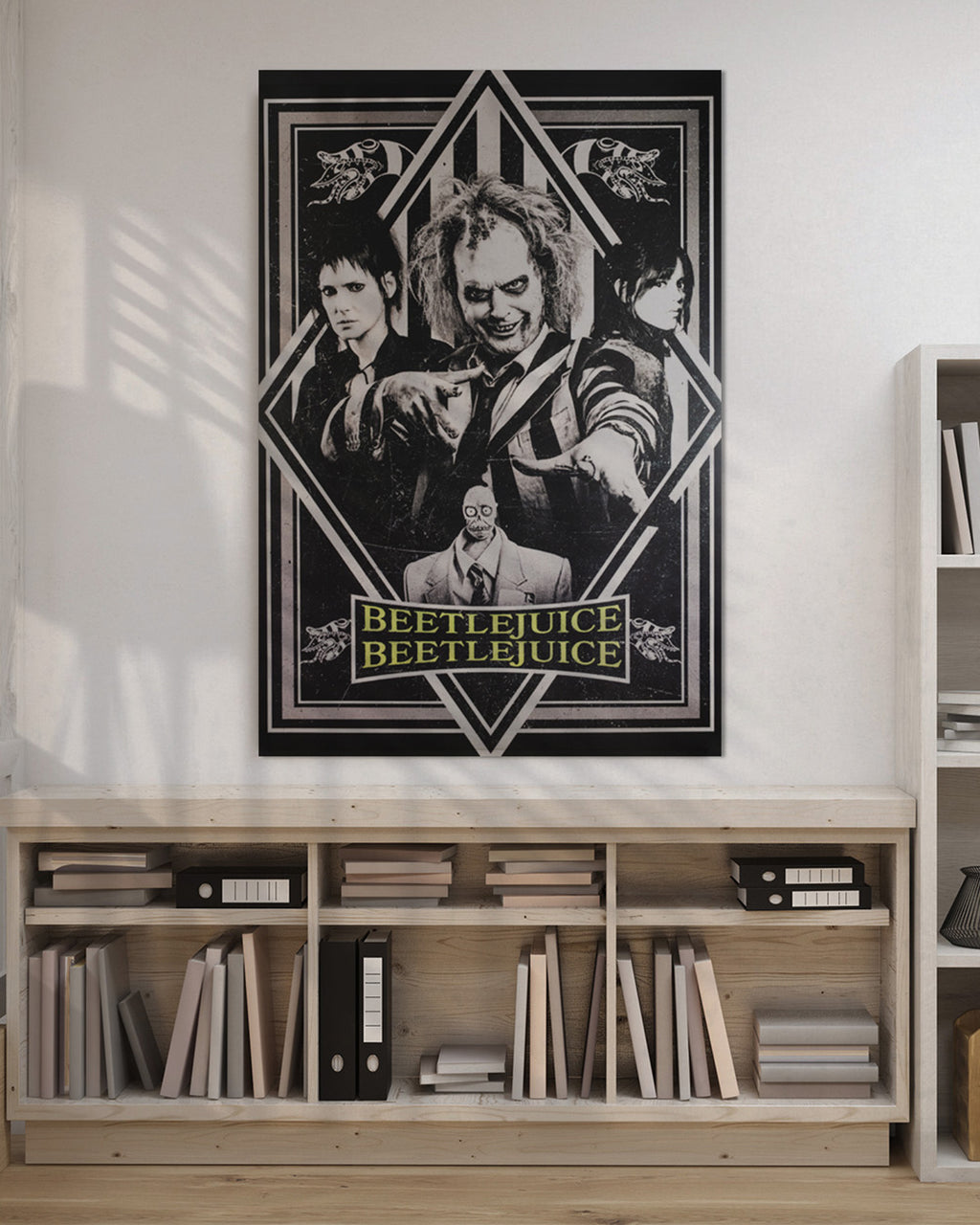 Beetlejuice (2024) – "Beetlejuice Beetlejuice" | Plakat Filmowy 90x60 cm