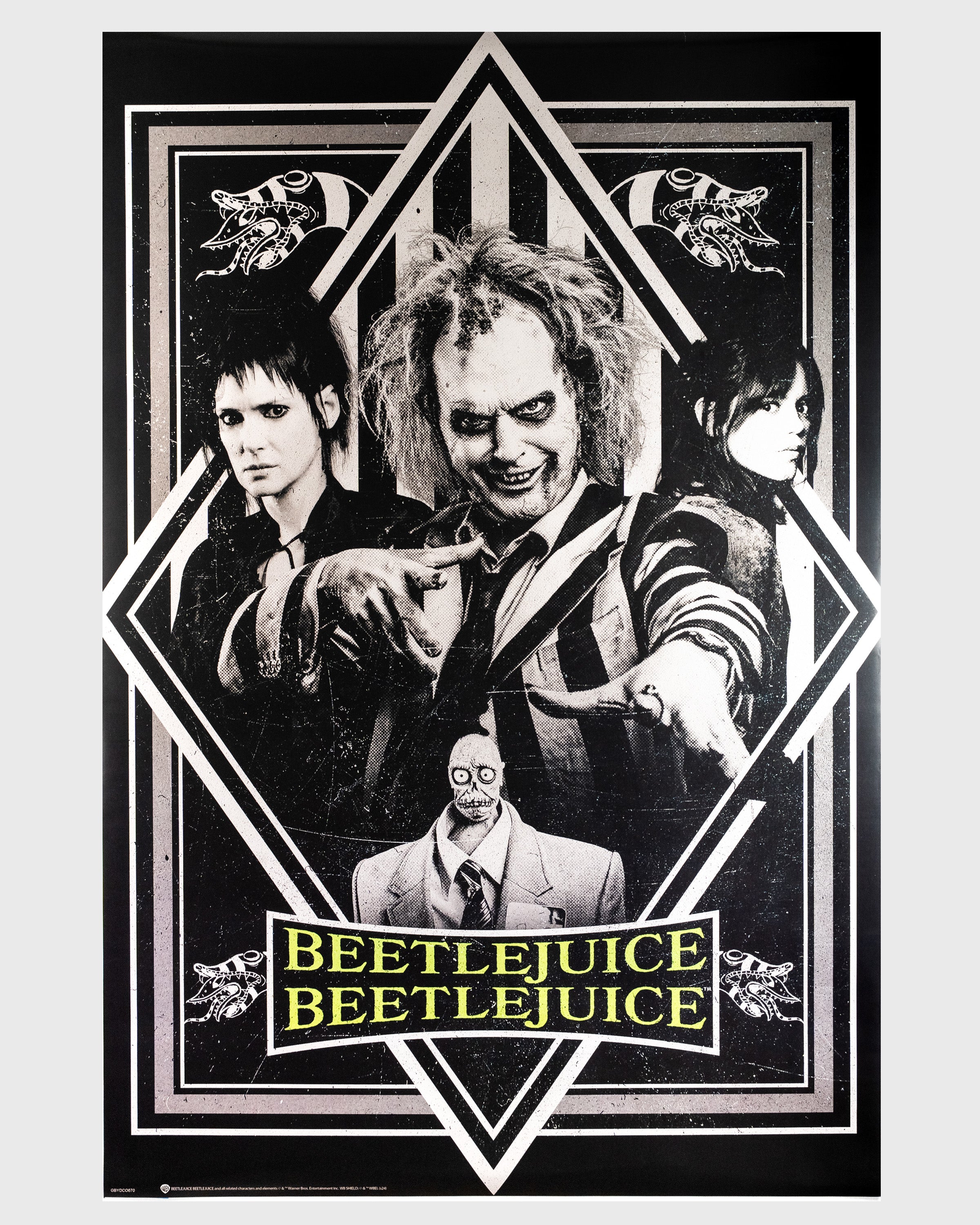 Beetlejuice (2024) – "Beetlejuice Beetlejuice" | Plakat Filmowy 90x60 cm