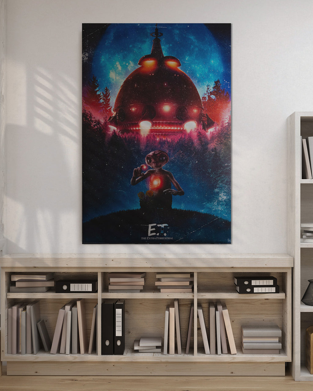 E.T. (1982) - "Blisko domu" | Plakat Filmowy 90x60 cm