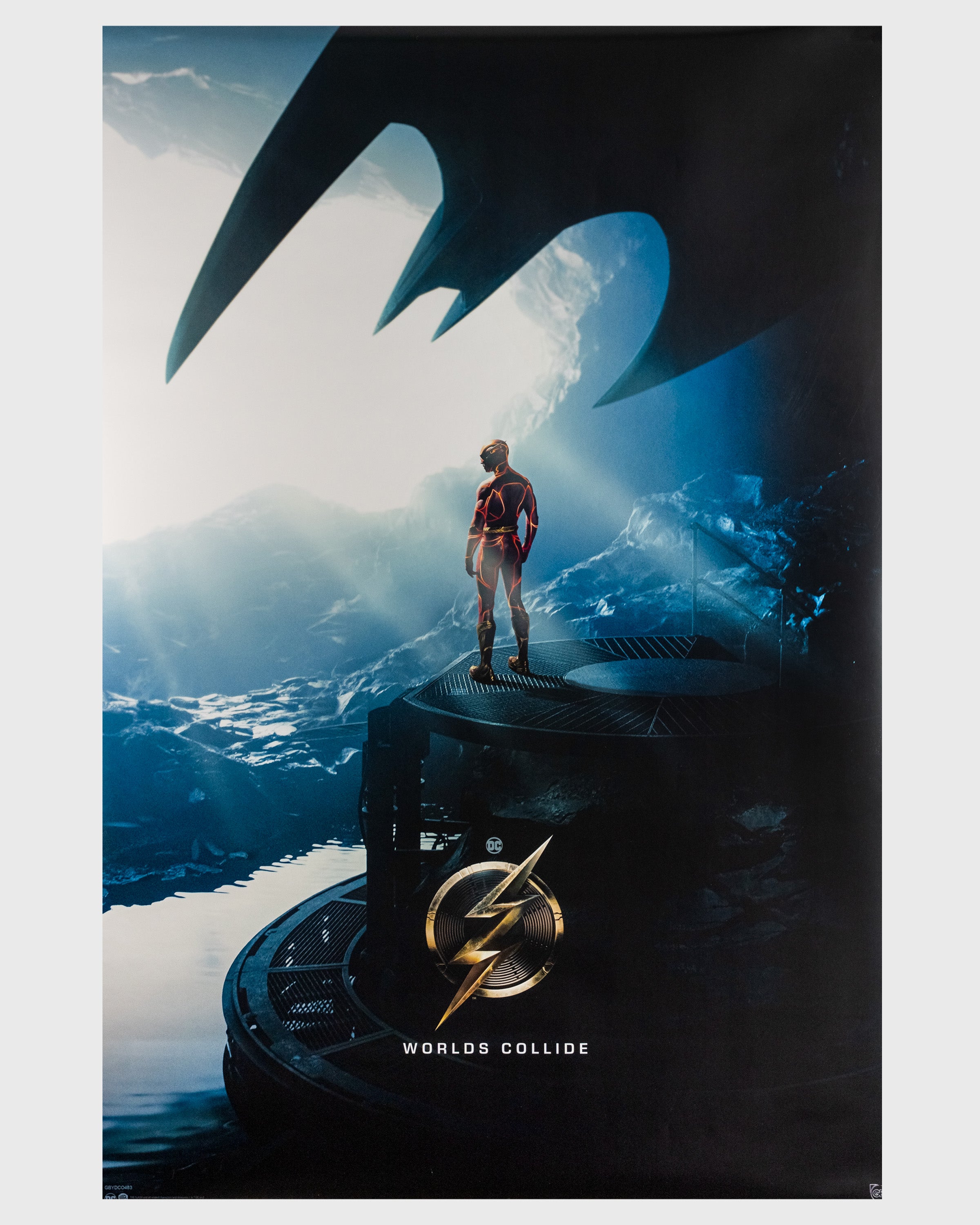 Flash (2023) – "Worlds Collide" | Plakat Filmowy 90x60 cm