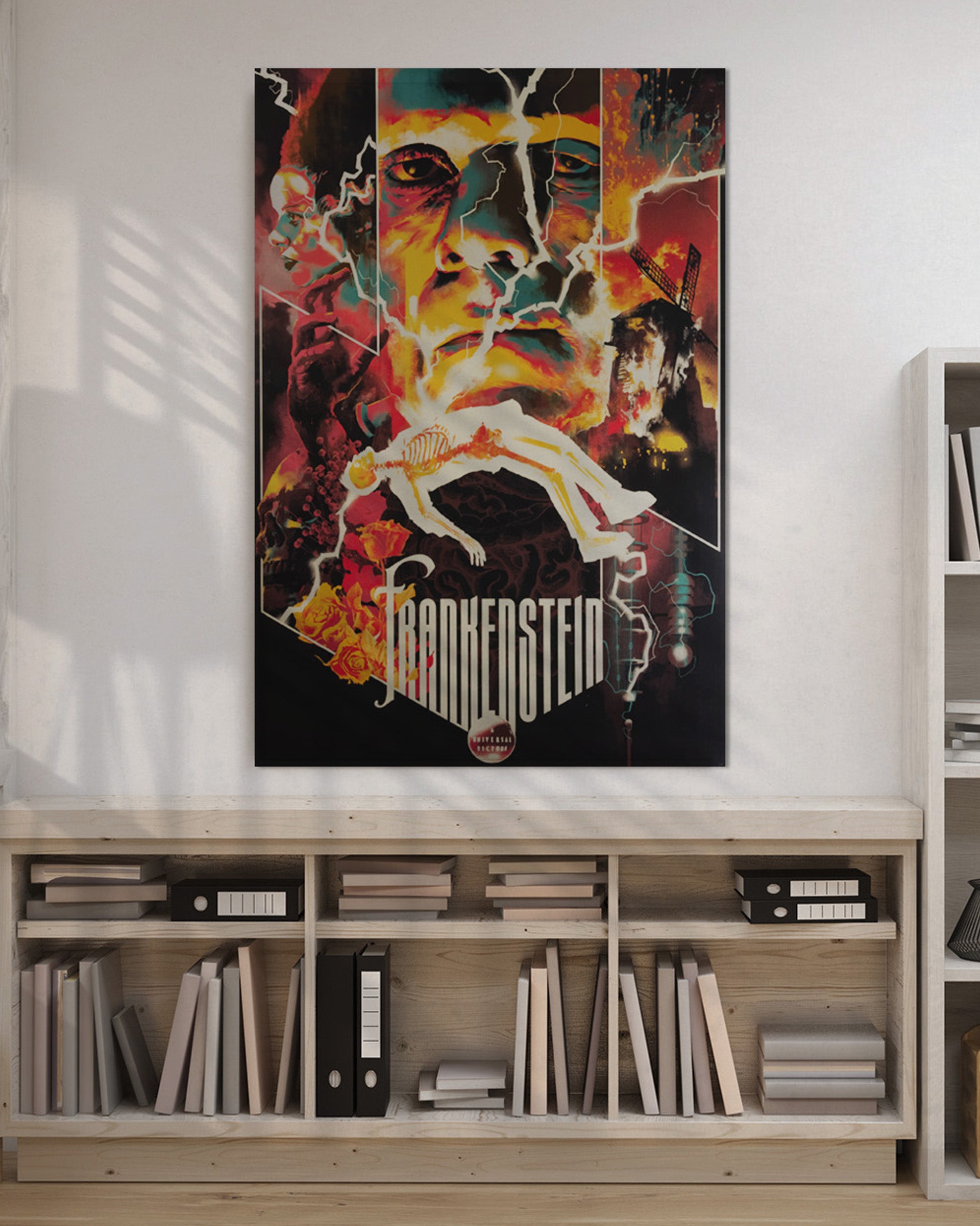 Frankenstein (1931) – "Frankenstein Iskra" | Plakat Filmowy 90x60 cm