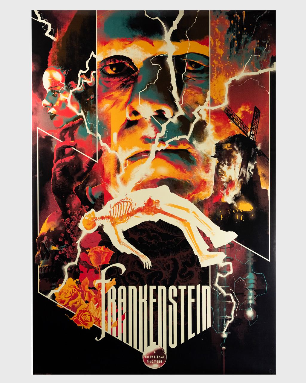 Frankenstein (1931) – "Frankenstein Iskra" | Plakat Filmowy 90x60 cm