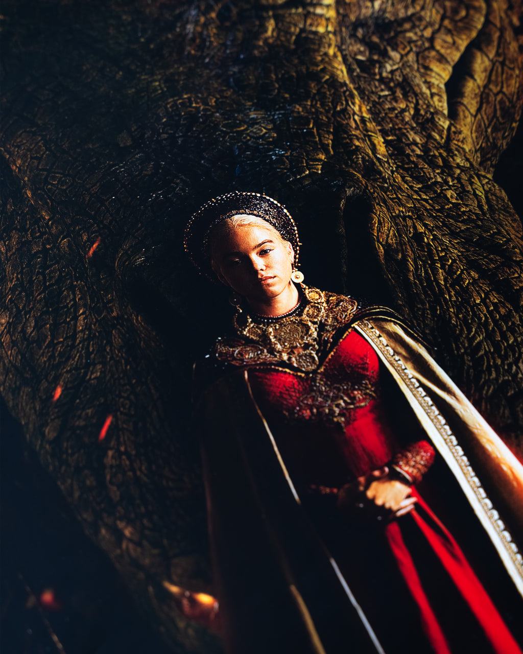 Ród Smoka (2022) – "Targaryen i smok" | Plakat Filmowy 90x60 cm