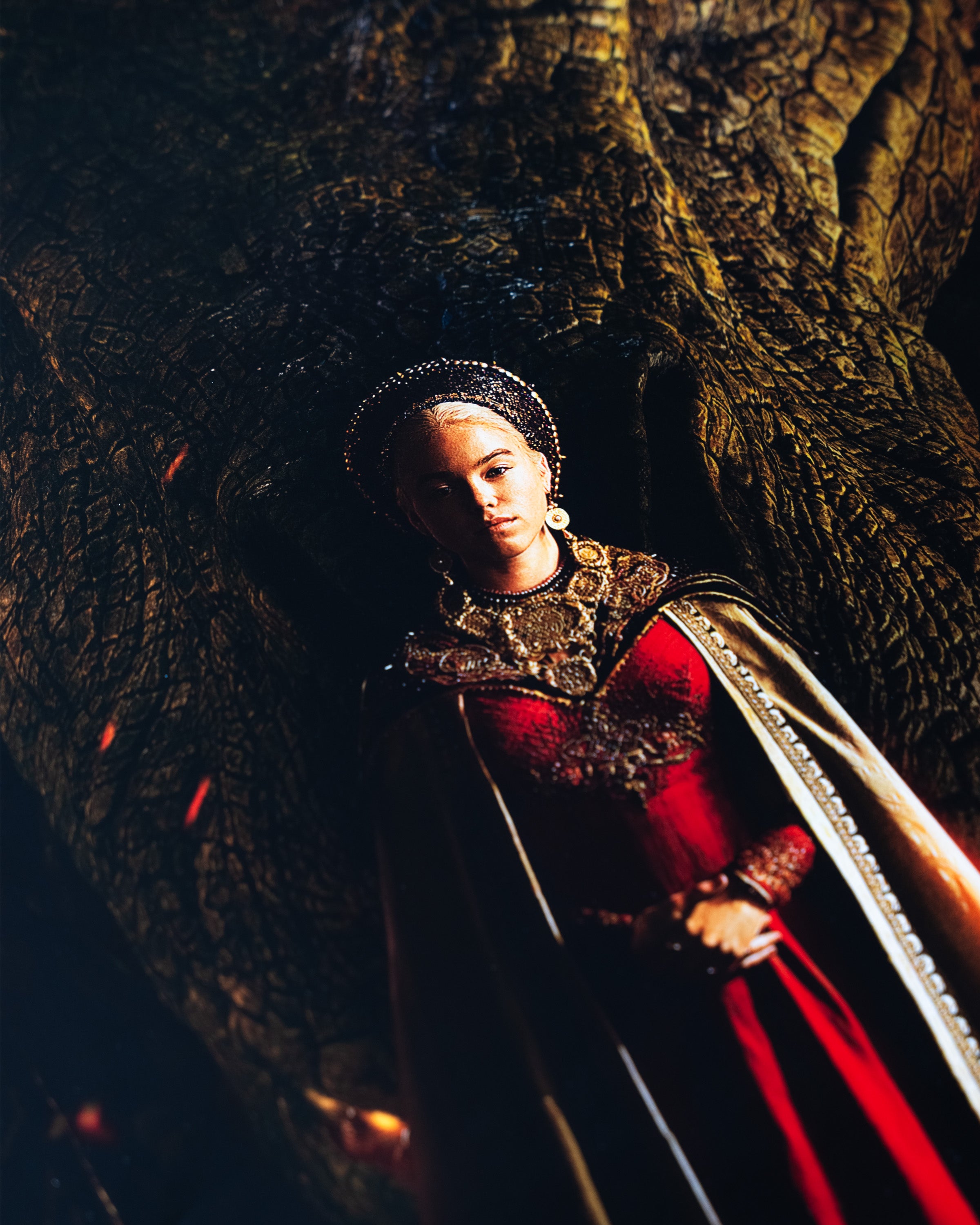 Ród Smoka (2022) – "Targaryen i smok" | Plakat Filmowy 90x60 cm