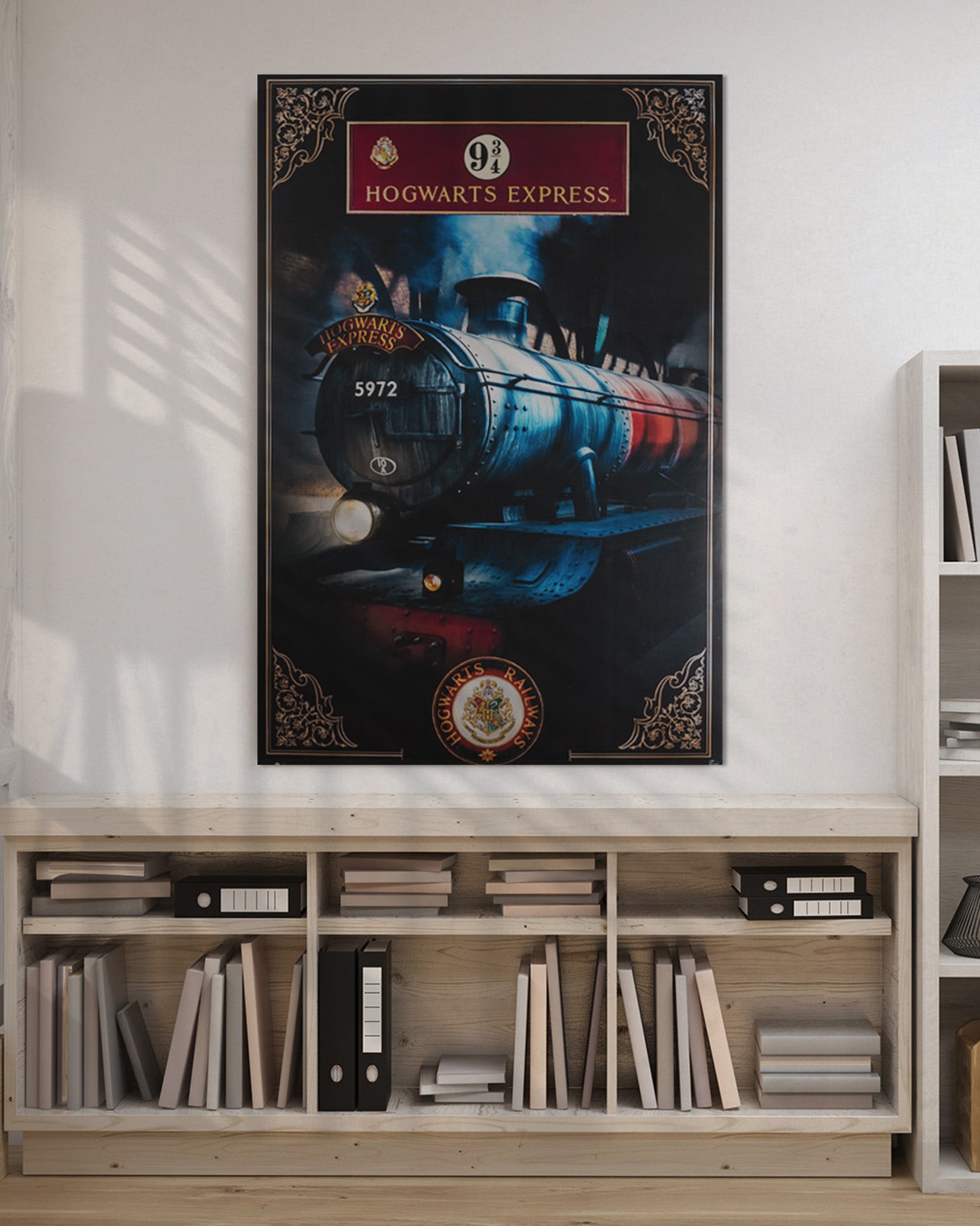 Harry Potter (2001) – "Hogwarts Express" | Plakat Filmowy 90x60 cm