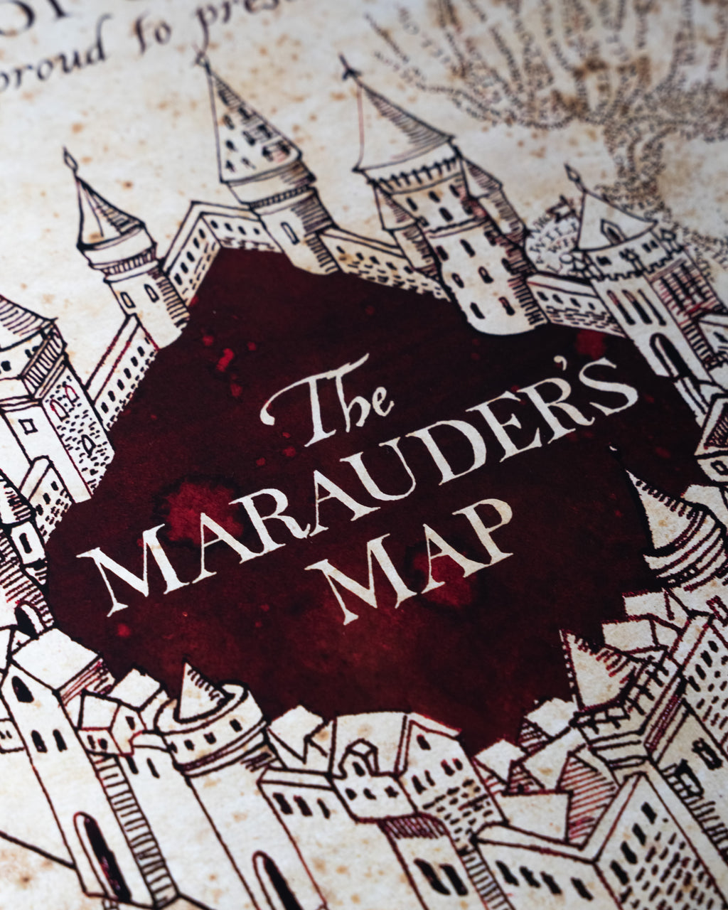 Harry Potter (2004) – "Mapa Huncwotów" | Plakat Filmowy 90x60 cm