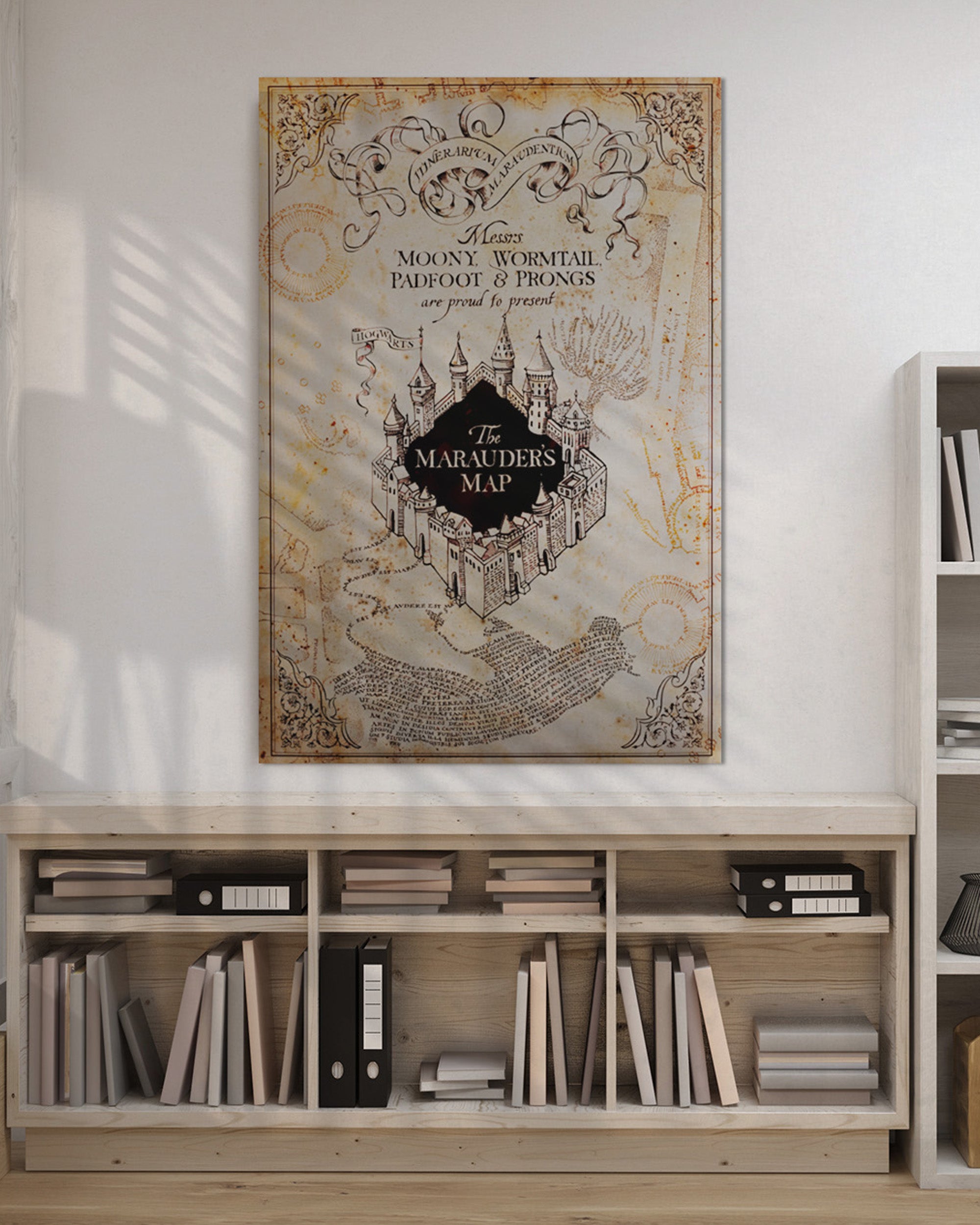 Harry Potter (2004) – "Mapa Huncwotów" | Plakat Filmowy 90x60 cm