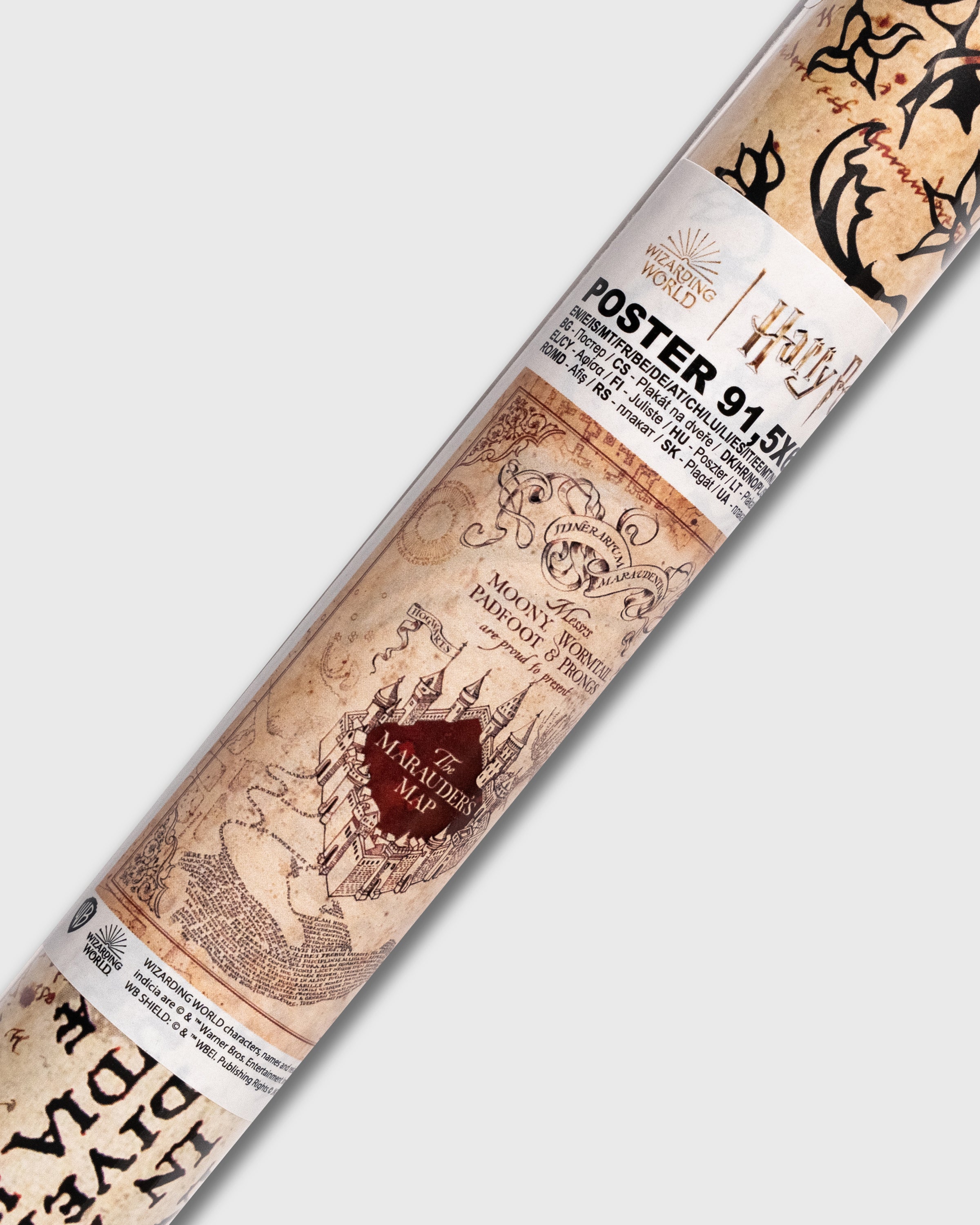 Harry Potter (2004) – "Mapa Huncwotów" | Plakat Filmowy 90x60 cm