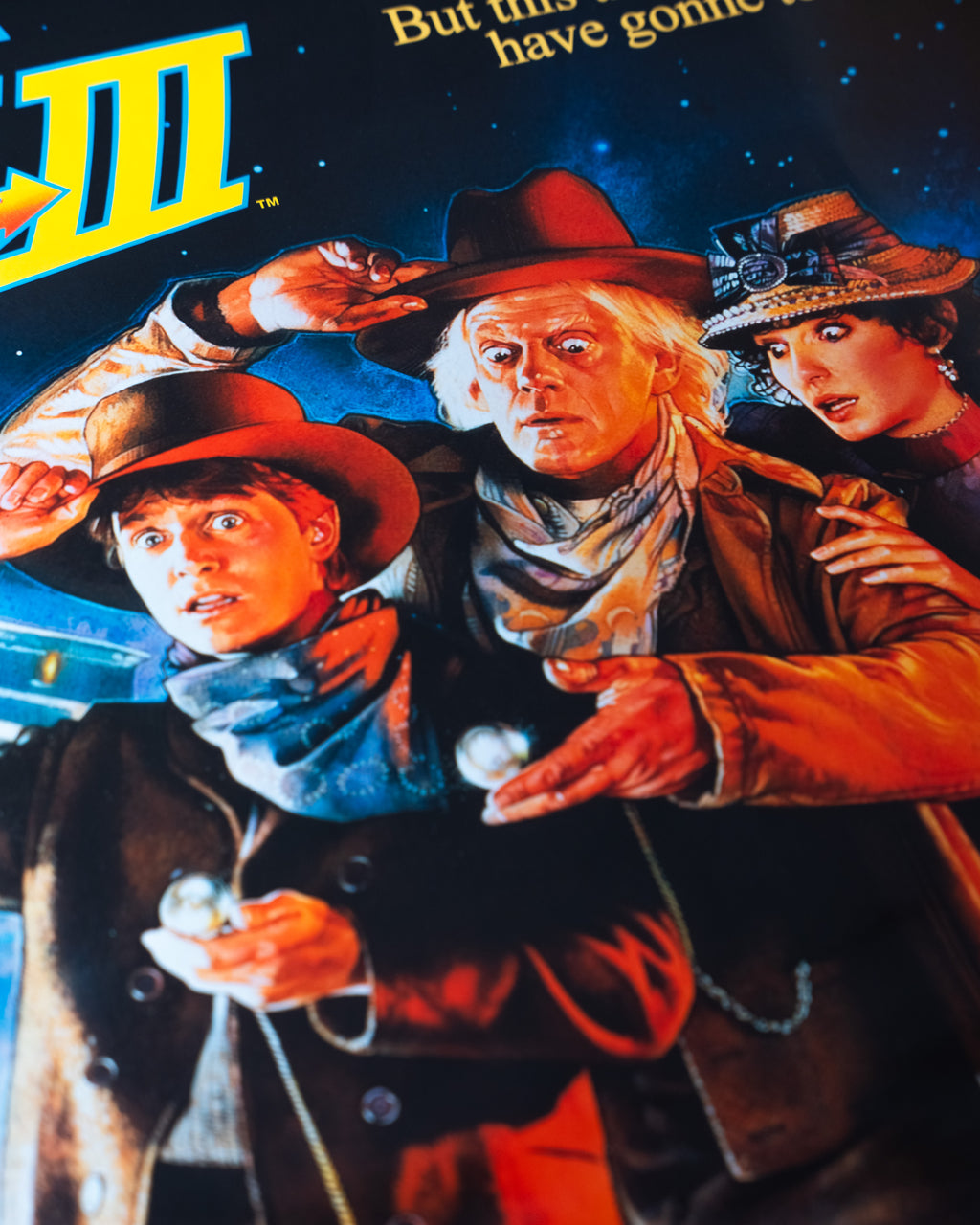 Powrót do przyszłości III (1990) – "Podróż w Czasie" | Plakat Filmowy 90x60 cm