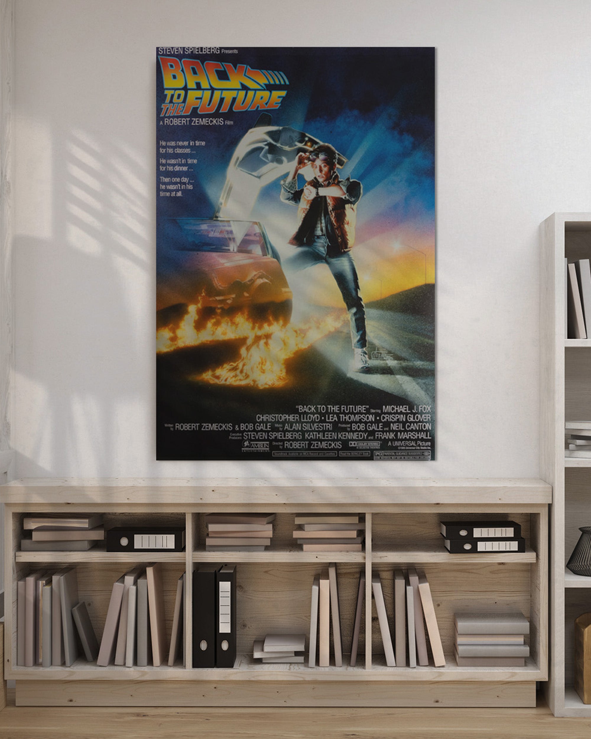 Powrót do przyszłości (1985) – "88 mil na godzinę" | Plakat Filmowy 90x60 cm
