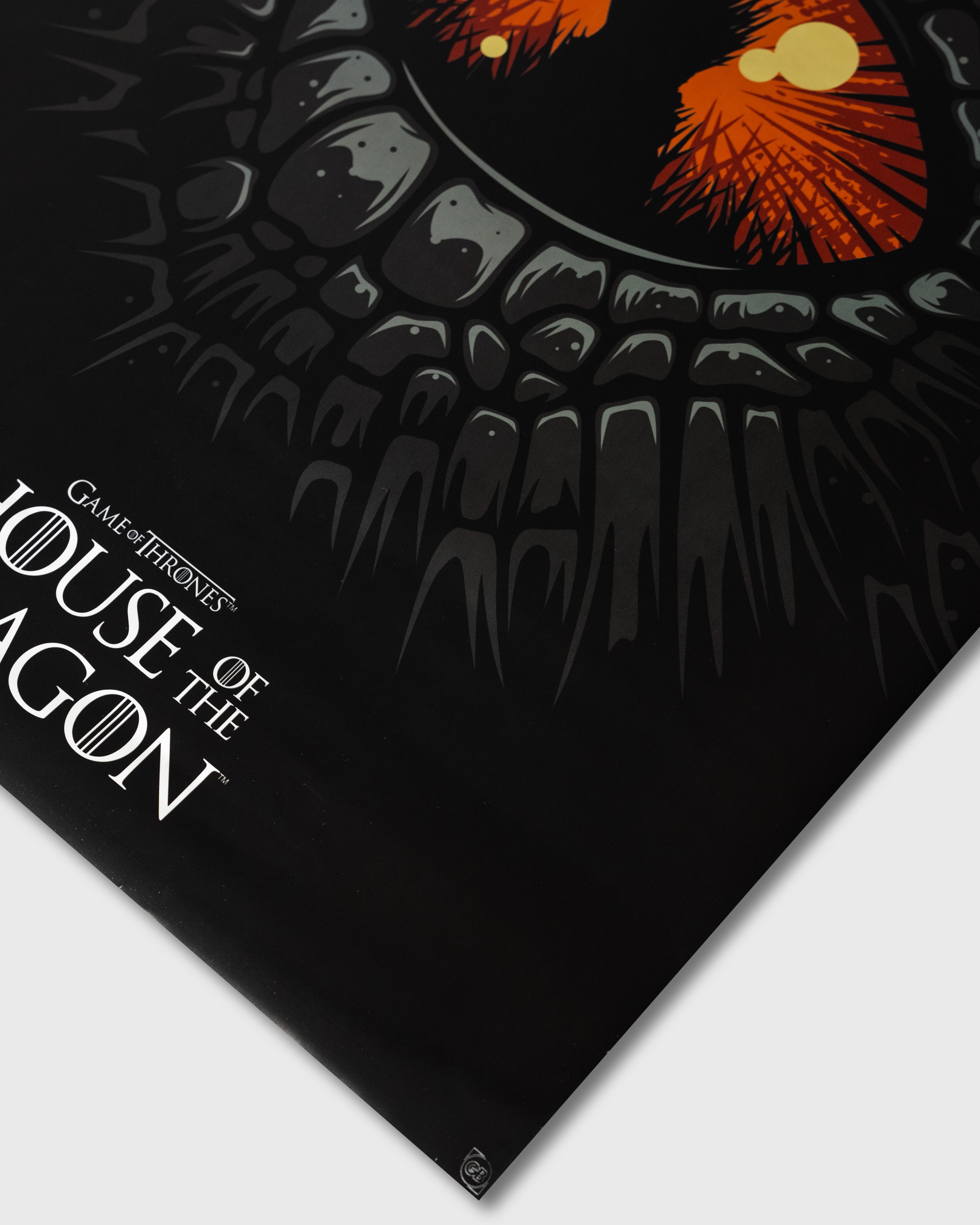 Ród smoka (2022) - "Oko smoka Targaryen" | Plakat Filmowy 90x60 cm