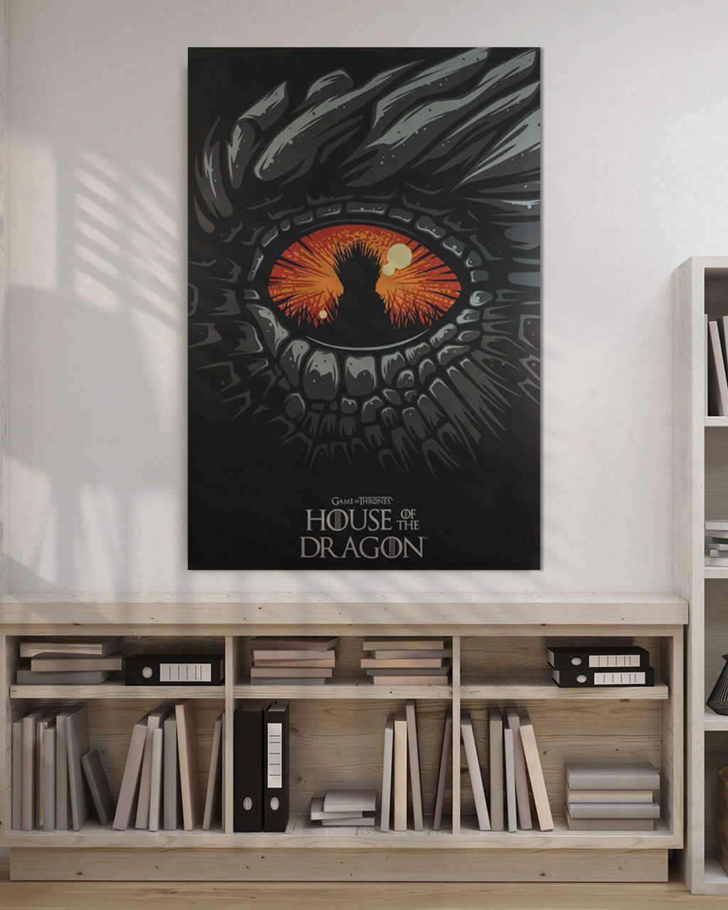 Ród smoka (2022) - "Oko smoka Targaryen" | Plakat Filmowy 90x60 cm