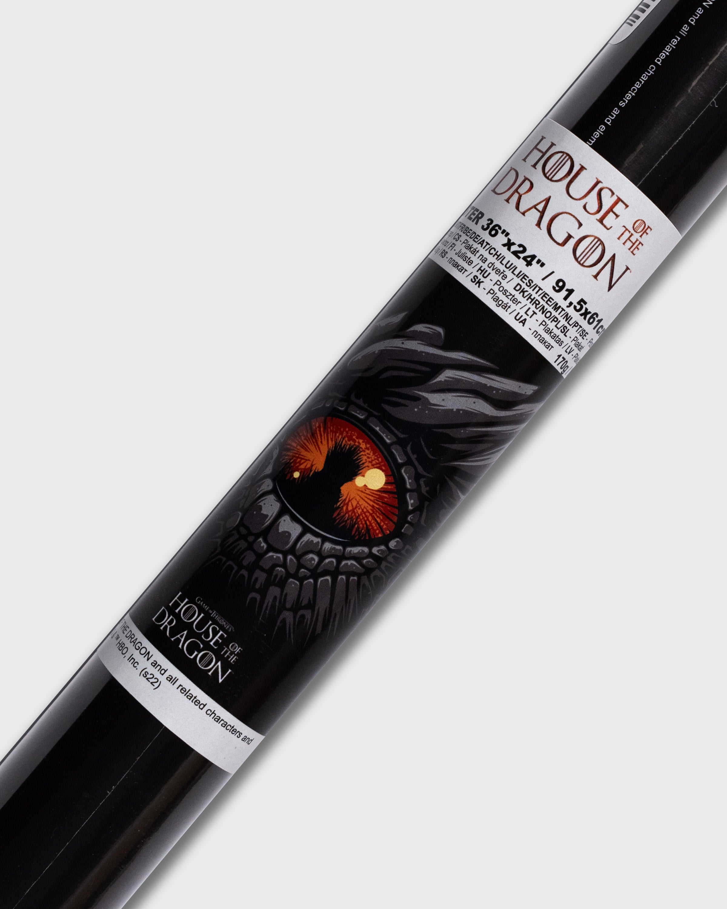 Ród smoka (2022) - "Oko smoka Targaryen" | Plakat Filmowy 90x60 cm