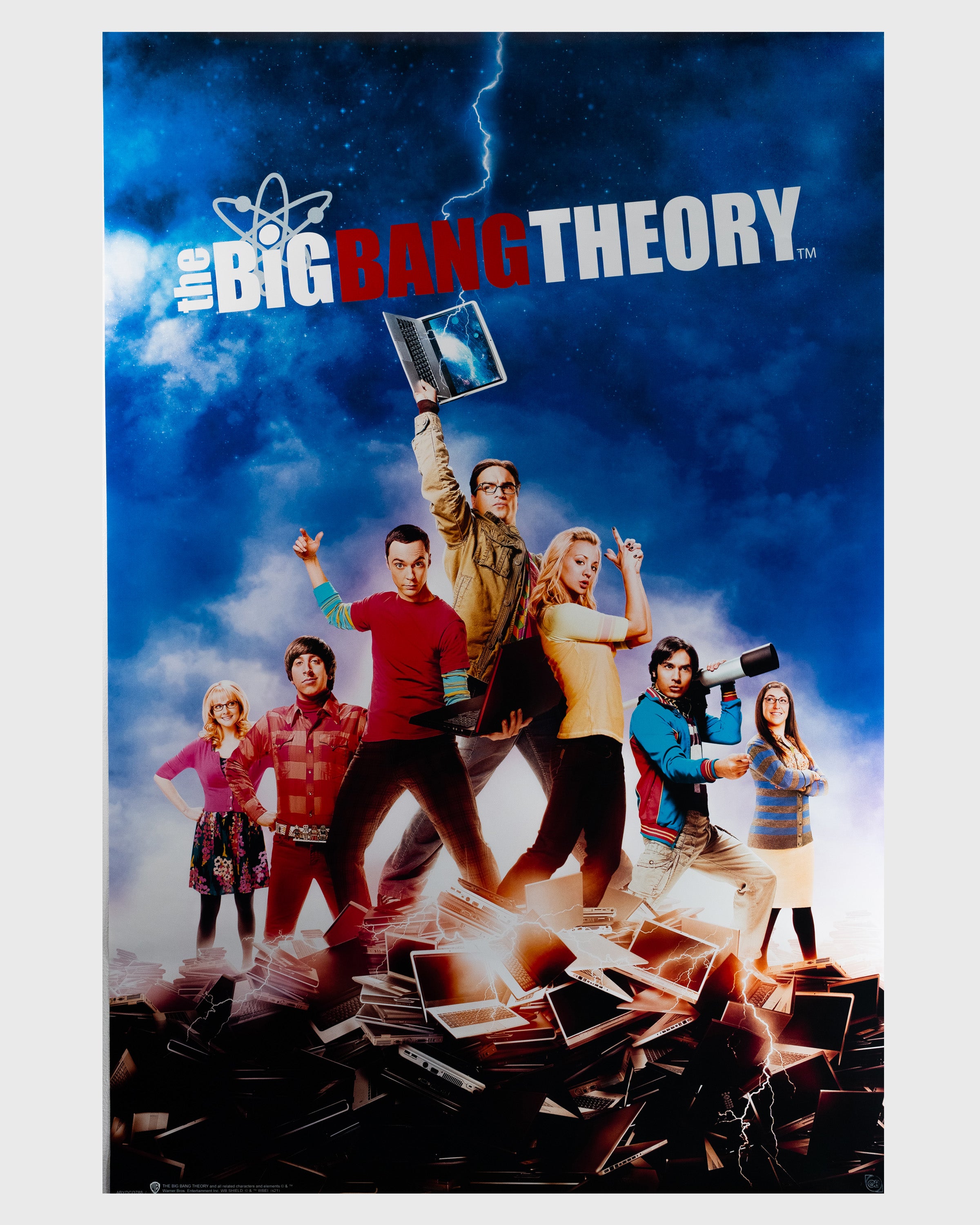 Teoria wielkiego podrywu (2007) – "Bazinga" | Plakat Filmowy 90x60 cm