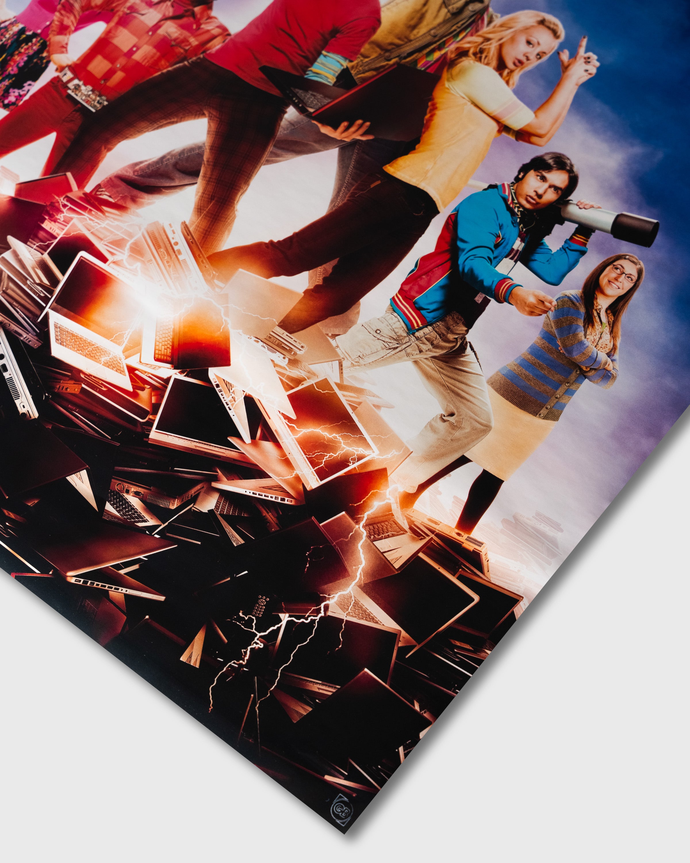 Teoria wielkiego podrywu (2007) – "Bazinga" | Plakat Filmowy 90x60 cm