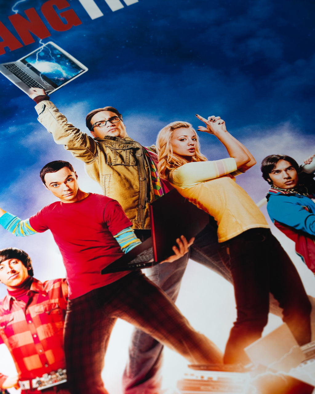 Teoria wielkiego podrywu (2007) – "Bazinga" | Plakat Filmowy 90x60 cm