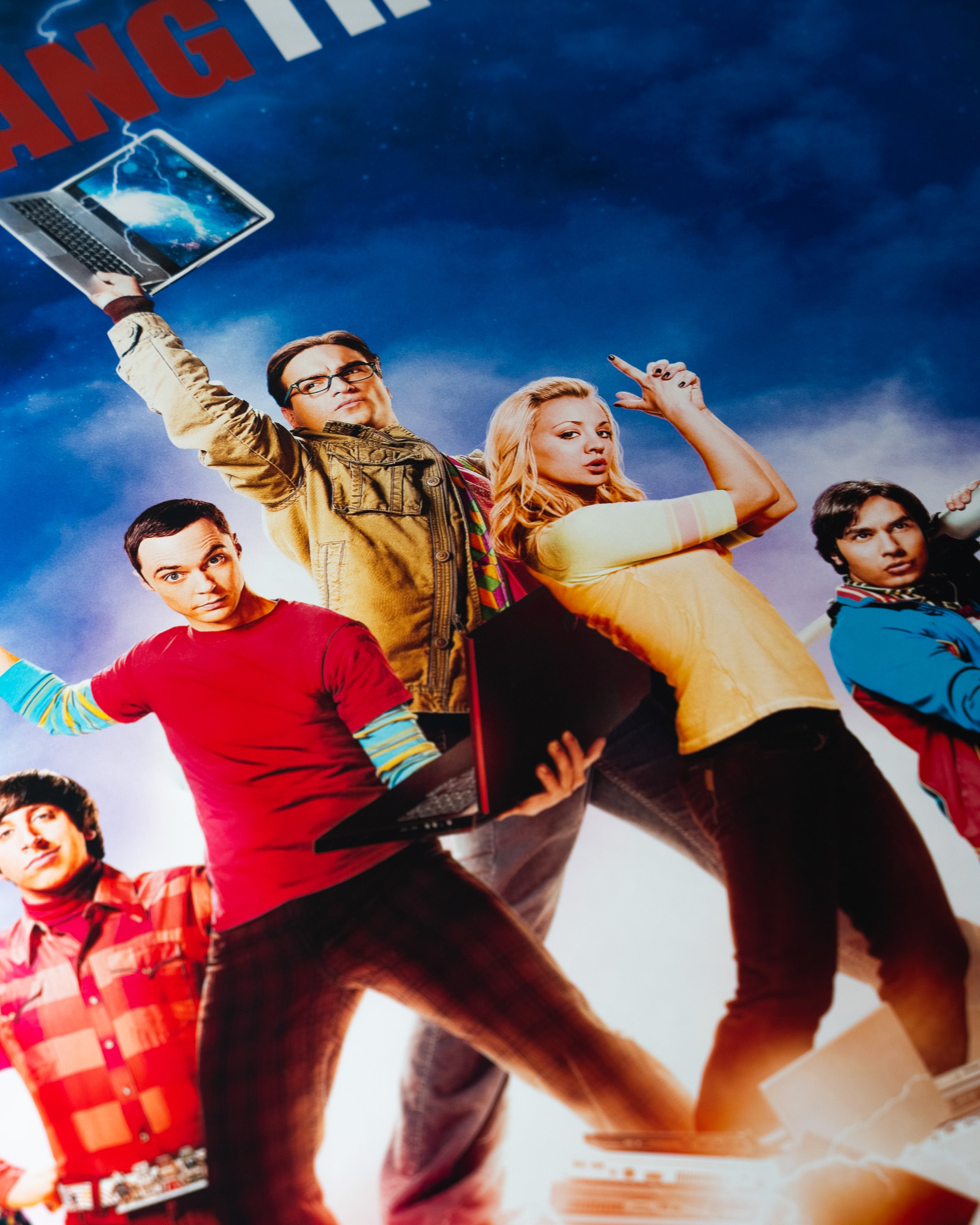 Teoria wielkiego podrywu (2007) – "Bazinga" | Plakat Filmowy 90x60 cm