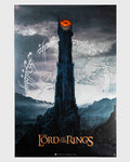 Władca Pierścieni (2001) – "Oko Saurona nad Mordorem" | Plakat Filmowy 90x60 cm
